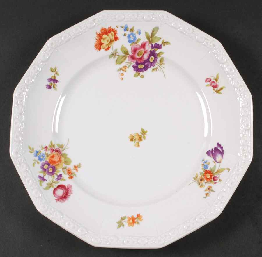 Flowers (Maria Stamp) 12" Chop Plate (Round Platter) by Rosenthal - Continental-1
