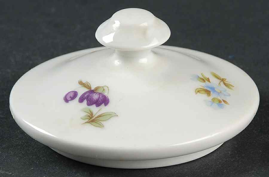 Flowers (Maria Stamp) Lid for Sugar Bowl by Rosenthal - Continental-1