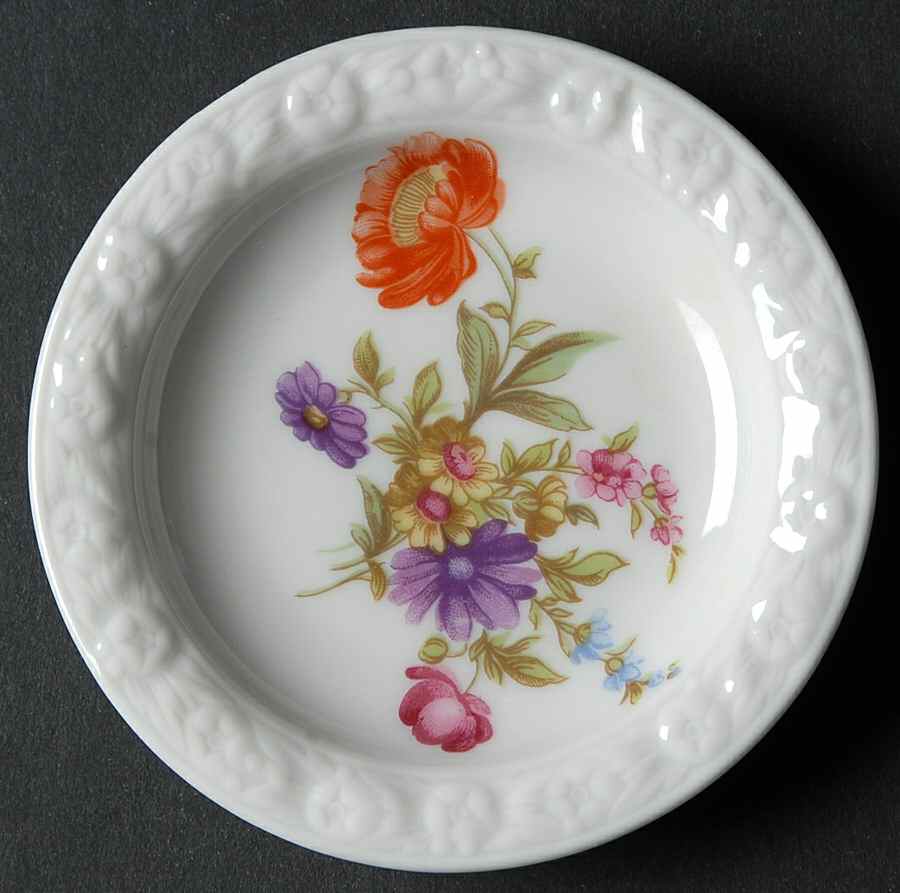 Flowers (Maria Stamp) Butter Pat by Rosenthal - Continental-1