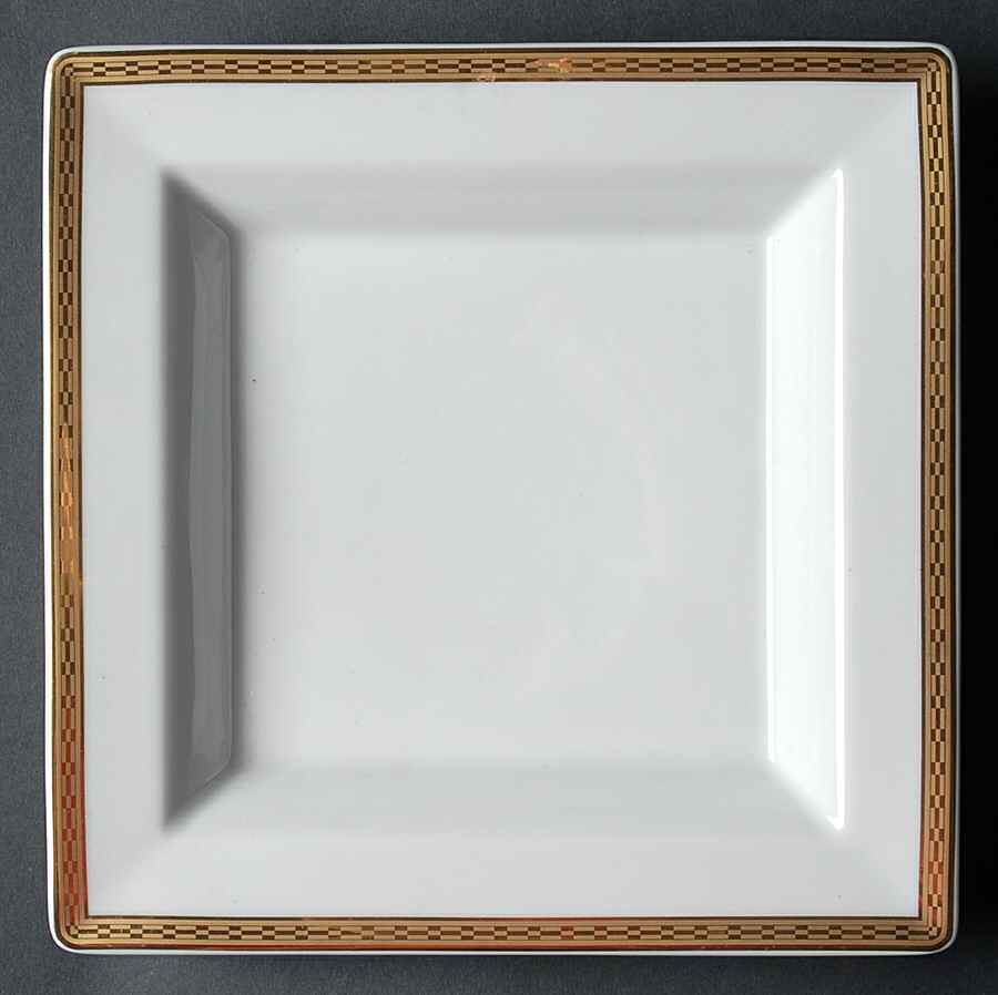 Crown Gold 8" Square Tray by Rosenthal - Continental-1