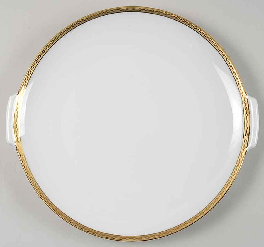 Crown Gold Handled Cake Plate by Rosenthal - Continental-1