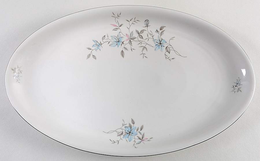 Fantasy 15" Oval Serving Platter by Royal Bohemian-1
