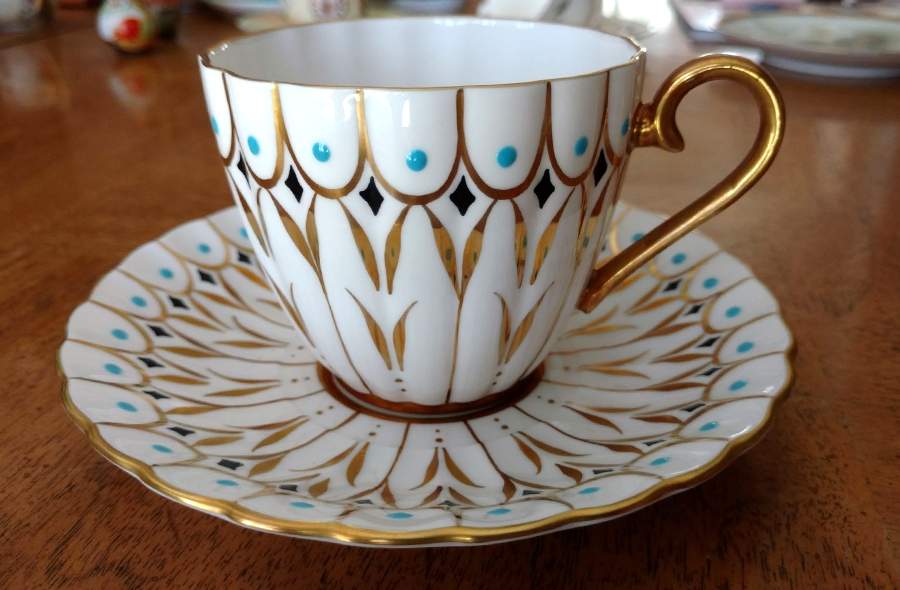 RCH24 Flat Cup & Saucer Set by Royal Chelsea-1