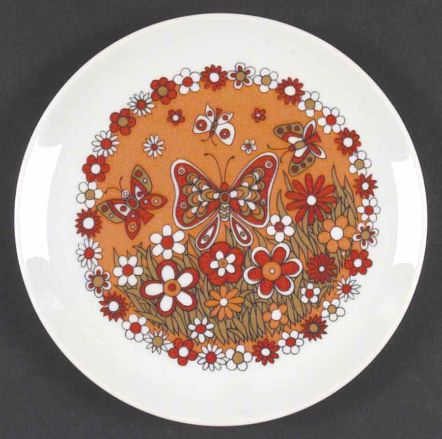 Harmony Salad Plate by Royal Crown (Japan)-1
