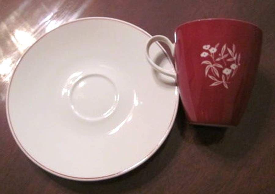 R942 Flat Cup & Saucer Set by Rosenthal - Continental-1