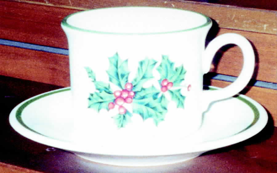 RYL146 Flat Cup & Saucer Set by Royal (USA)-1