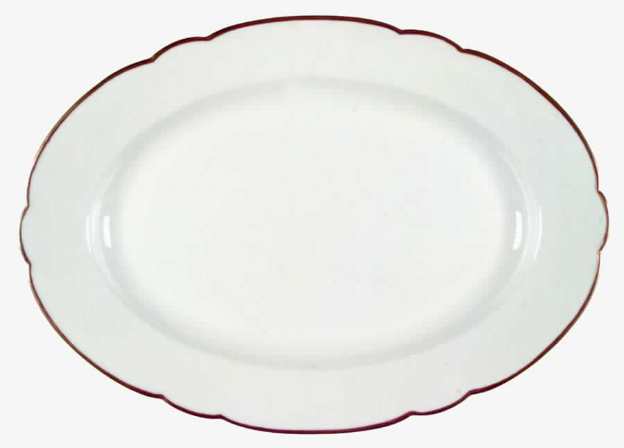 RDN76 14" Oval Serving Platter by M Redon-1