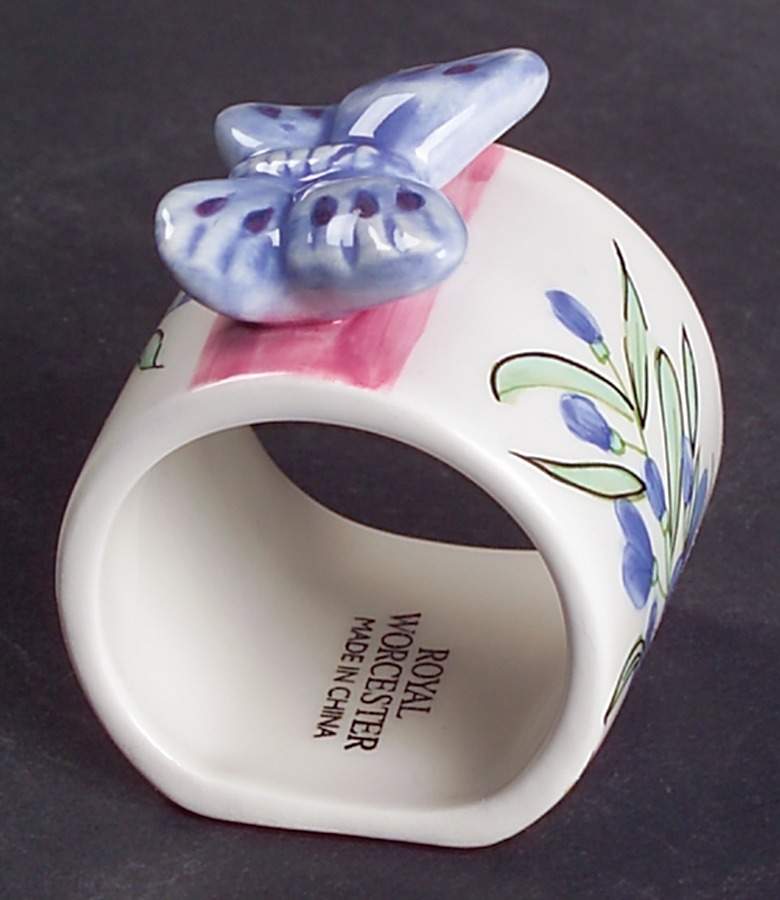 Herb Garden Ceramics (Accessories) Napkin Ring by Royal Worcester-1