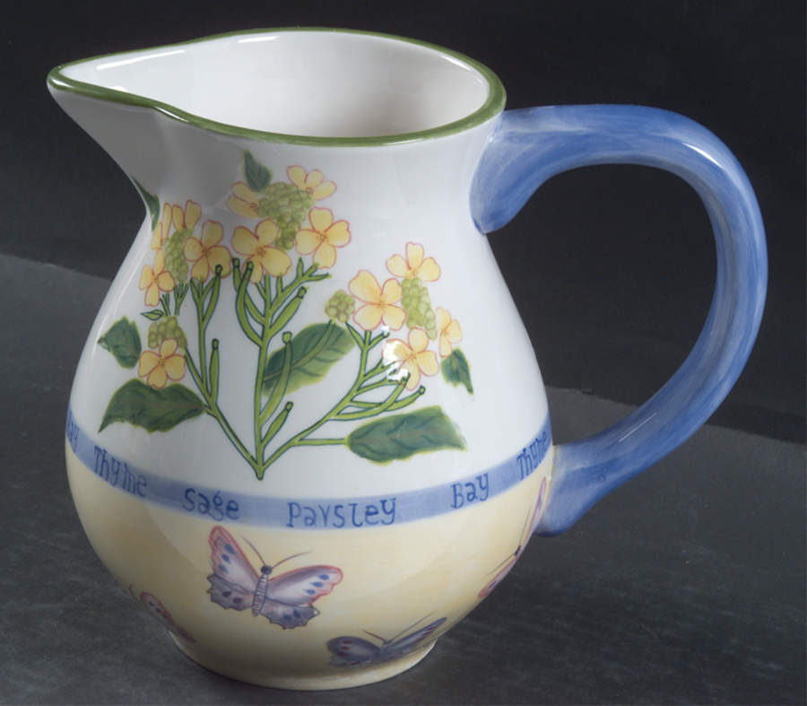 Herb Garden Ceramics (Accessories) 48 Oz Pitcher by Royal Worcester-1