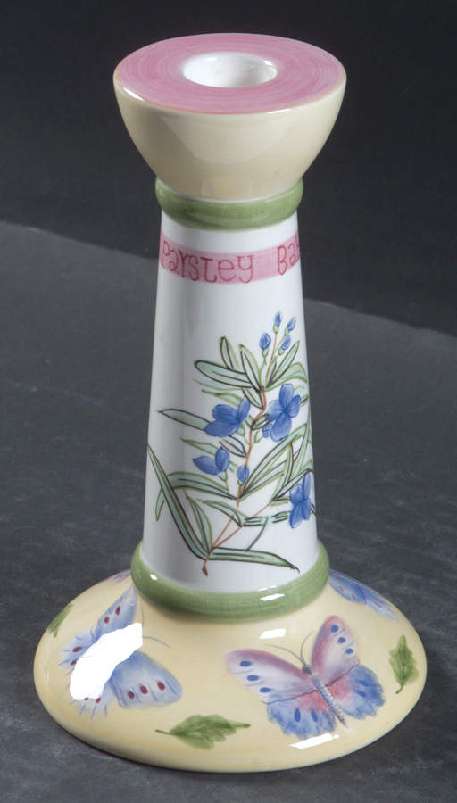 Herb Garden Ceramics (Accessories) 7" Candlestick by Royal Worcester-1