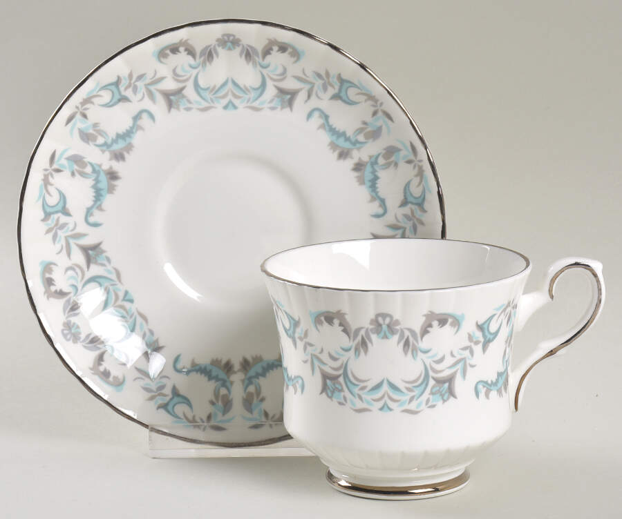 Harmony Footed Cup & Saucer Set by Royal Stafford-1