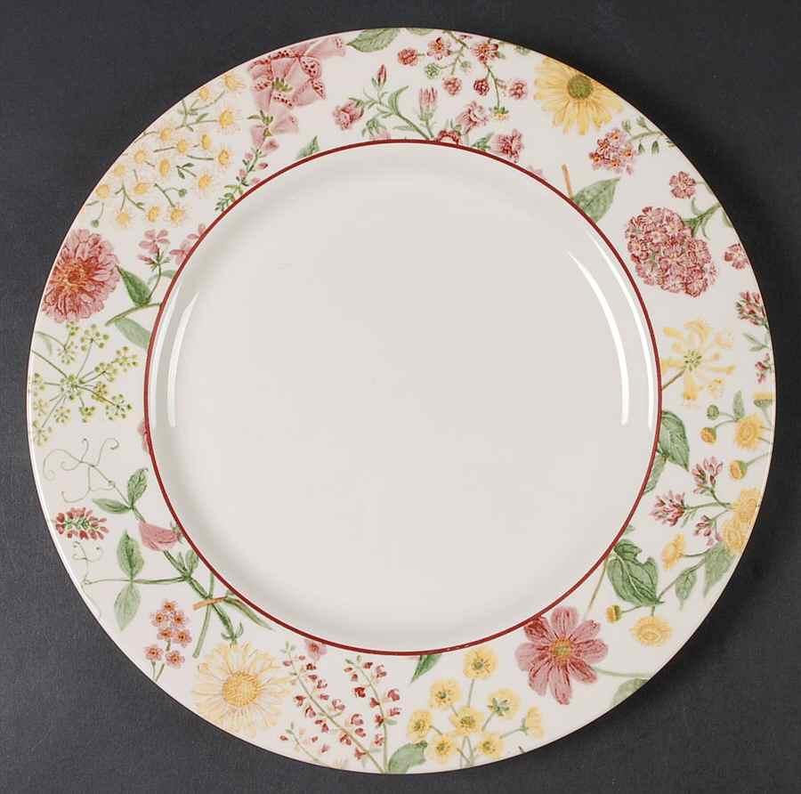 Hedgerow (Earthenware, Wildflowers) Dinner Plate by Royal Stafford-1