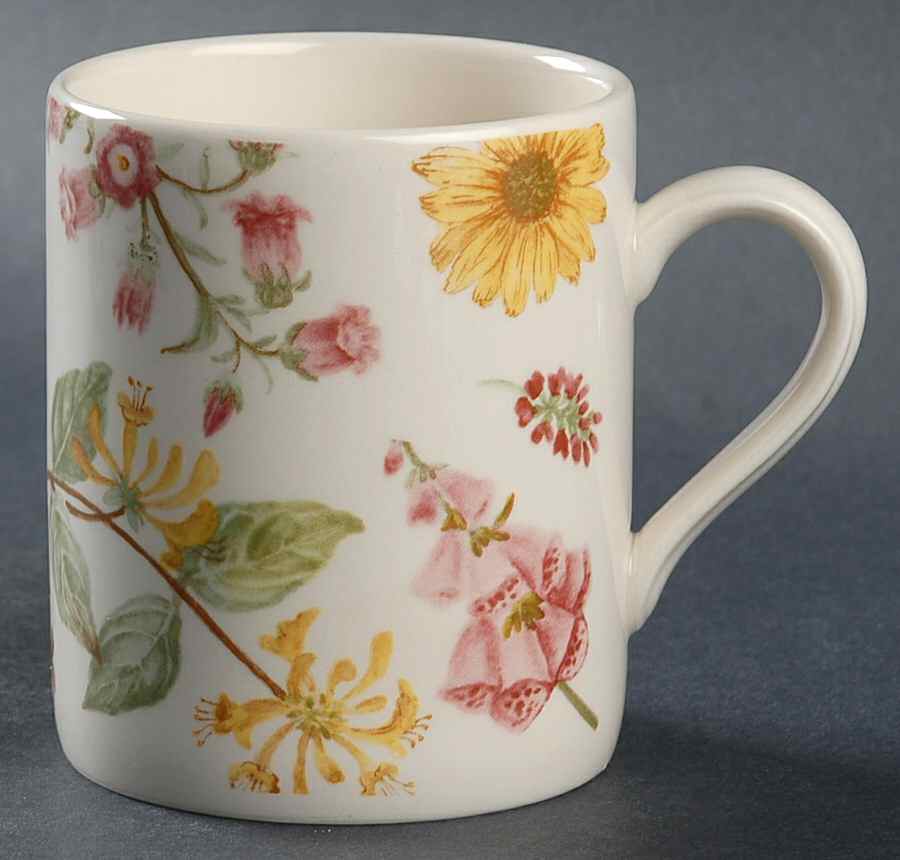 Hedgerow (Earthenware, Wildflowers) Mug by Royal Stafford-1
