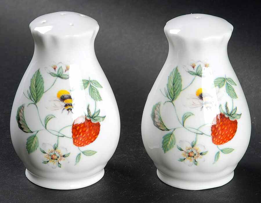 Alpine Strawberry Salt & Pepper Set by Roy Kirkham-1