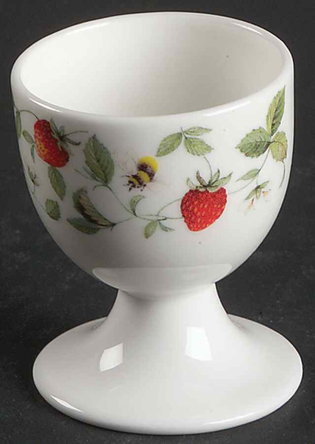 Alpine Strawberry Single Egg Cup by Roy Kirkham-1