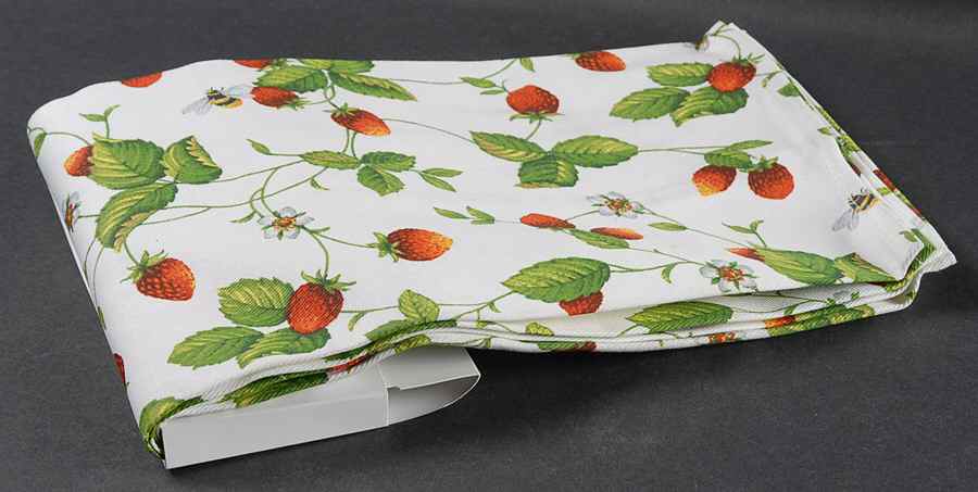 Alpine Strawberry Cloth Napkin - Set of 4 by Roy Kirkham-1