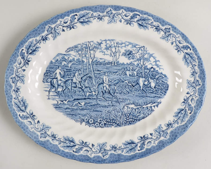 RWX1 12" Oval Serving Platter by Royal Wessex-1
