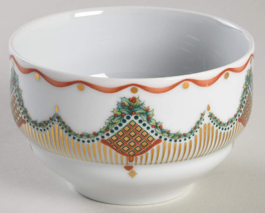 Christmas Joy Sugar Bowl No Lid by Royal Copenhagen-1