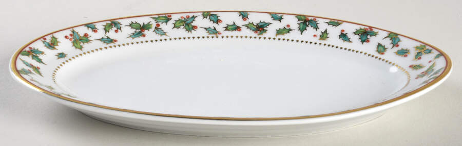 Christmas Joy Pickle Dish by Royal Copenhagen-1