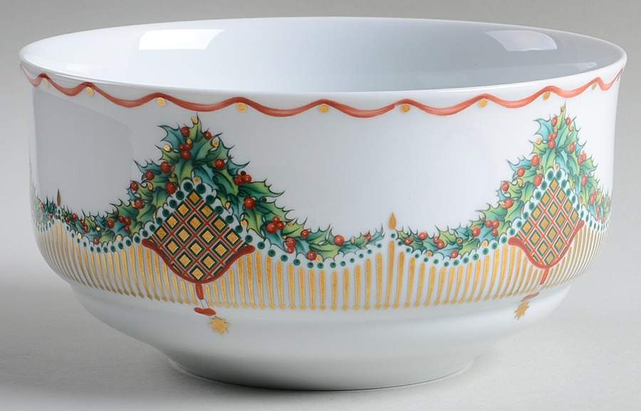 Christmas Joy 7" Salad Serving Bowl by Royal Copenhagen-1