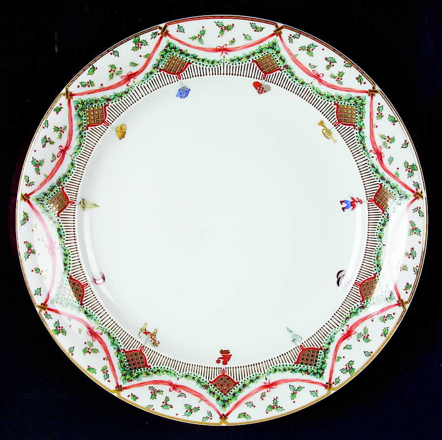 Christmas Joy Dinner Plate by Royal Copenhagen-1