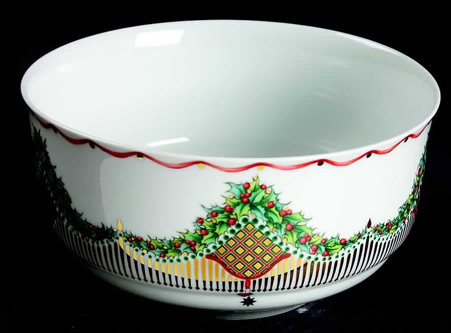 Christmas Joy 6" Salad Serving Bowl by Royal Copenhagen-1