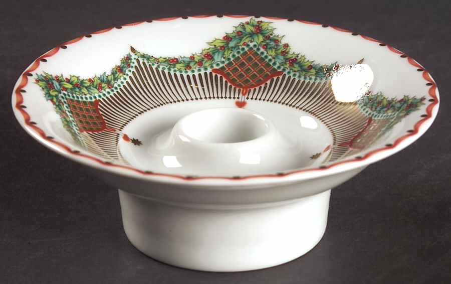 Christmas Joy 1" Small Candlestick by Royal Copenhagen-1