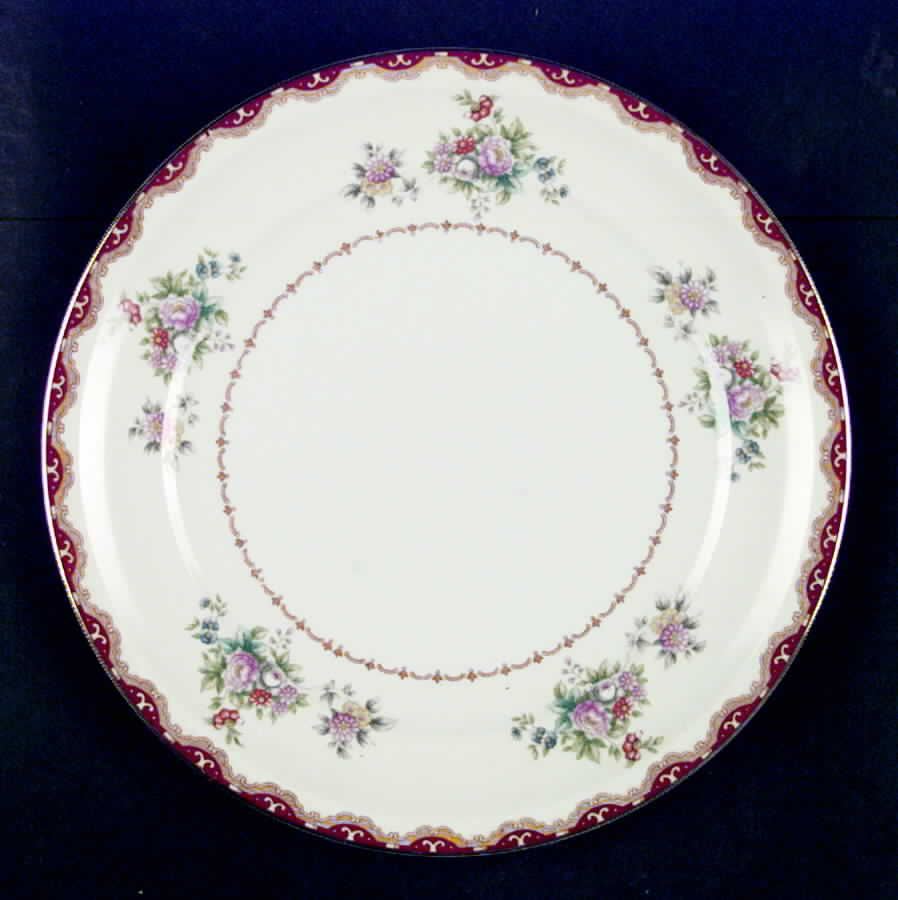 Rutland (Squiggly Verge, Occ Japan) Dinner Plate by Royal Embassy-1