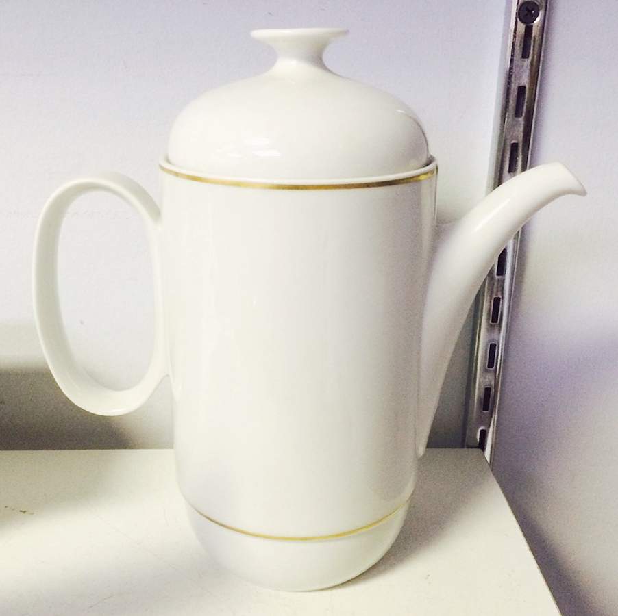 Gold Band (Duo) Coffee Pot & Lid by Rosenthal - Continental-1