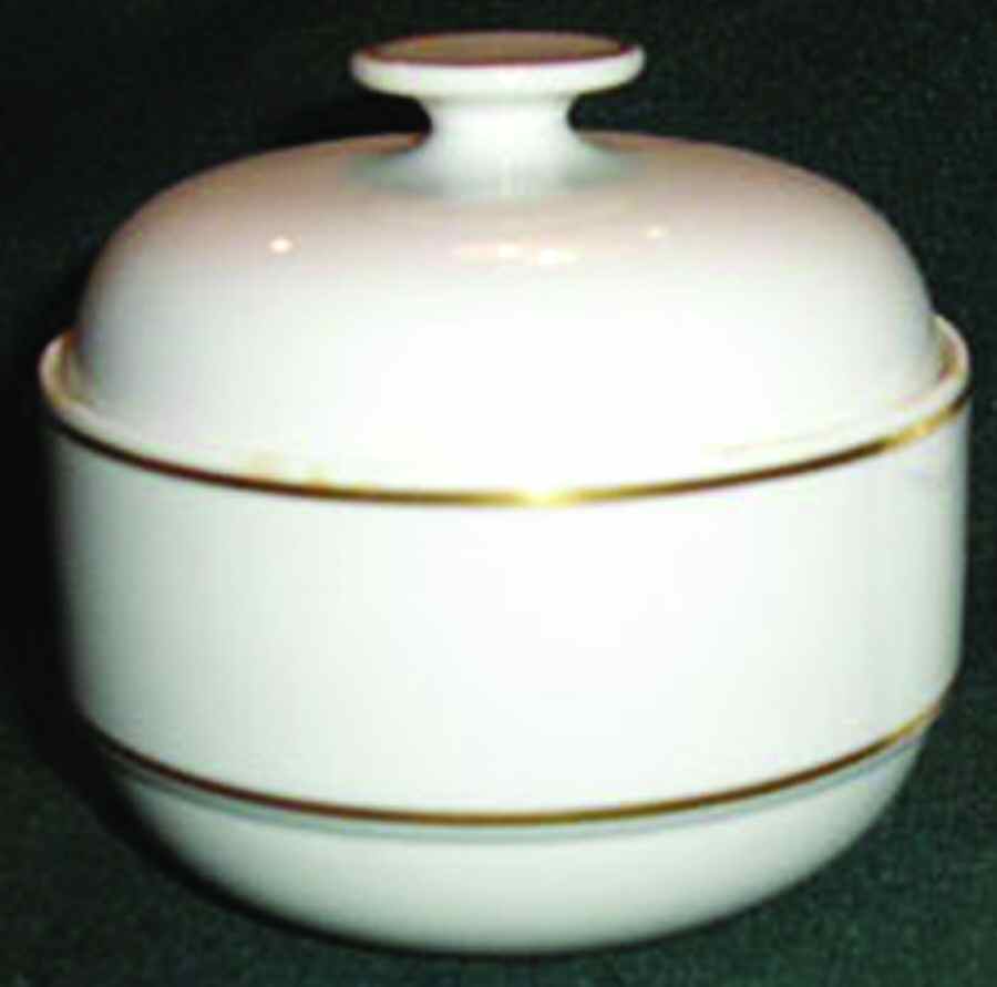 Gold Band (Duo) Sugar Bowl & Lid by Rosenthal - Continental-1