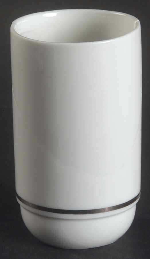 Platinum Band (Duo Shape) 3" Bud Vase by Rosenthal - Continental-1