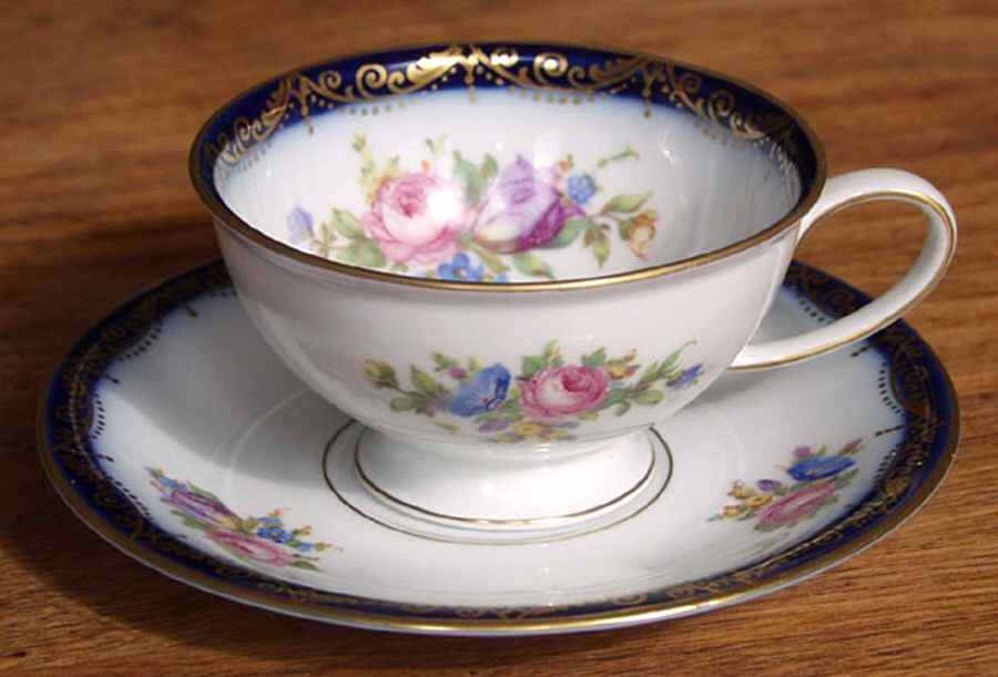 618 Footed Cup & Saucer Set by Rosenthal - Continental-1