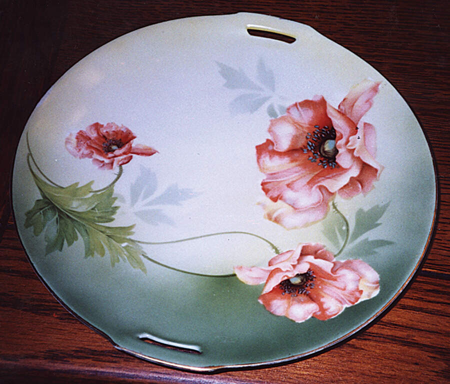 RHS11 Handled Cake Plate by Reinhold Schlegelmilch-1