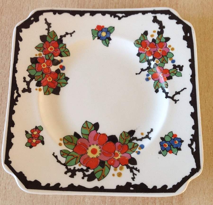 D4889 Square Salad Plate by Royal Doulton-1