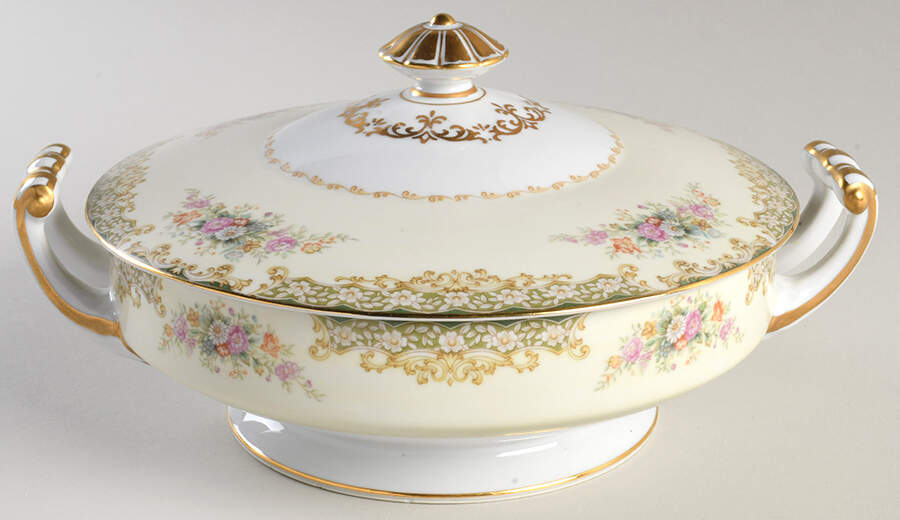 RO11 Round Covered Vegetable by Rose (Japan)-1