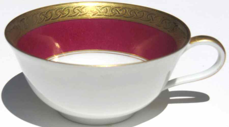 3178 Red Flat Cup by Rosenthal - Continental-1