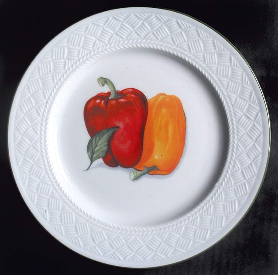Somerset Vegetables Accent Salad Plate by Royal Worcester-1
