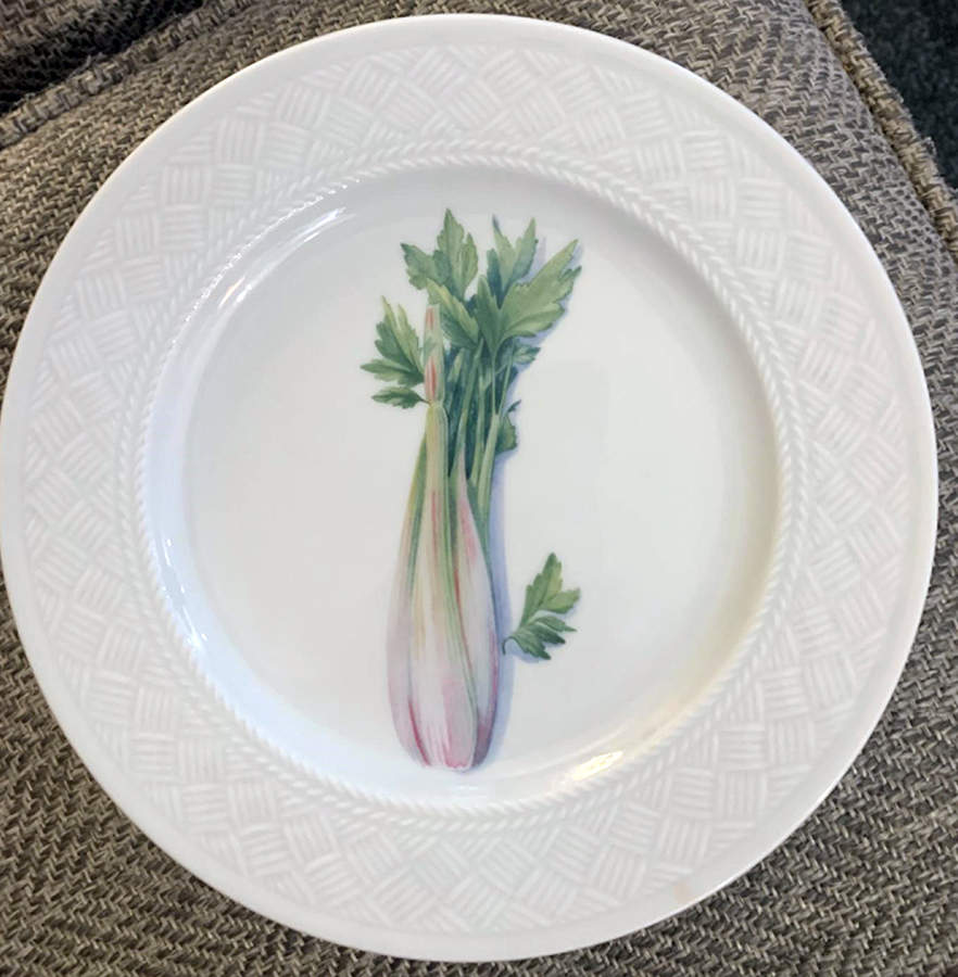 Somerset Vegetables Accent Salad Plate by Royal Worcester-1