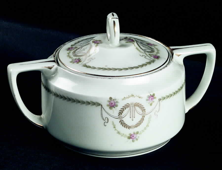 1222 Sugar Bowl & Lid by Rosenthal - Continental-1