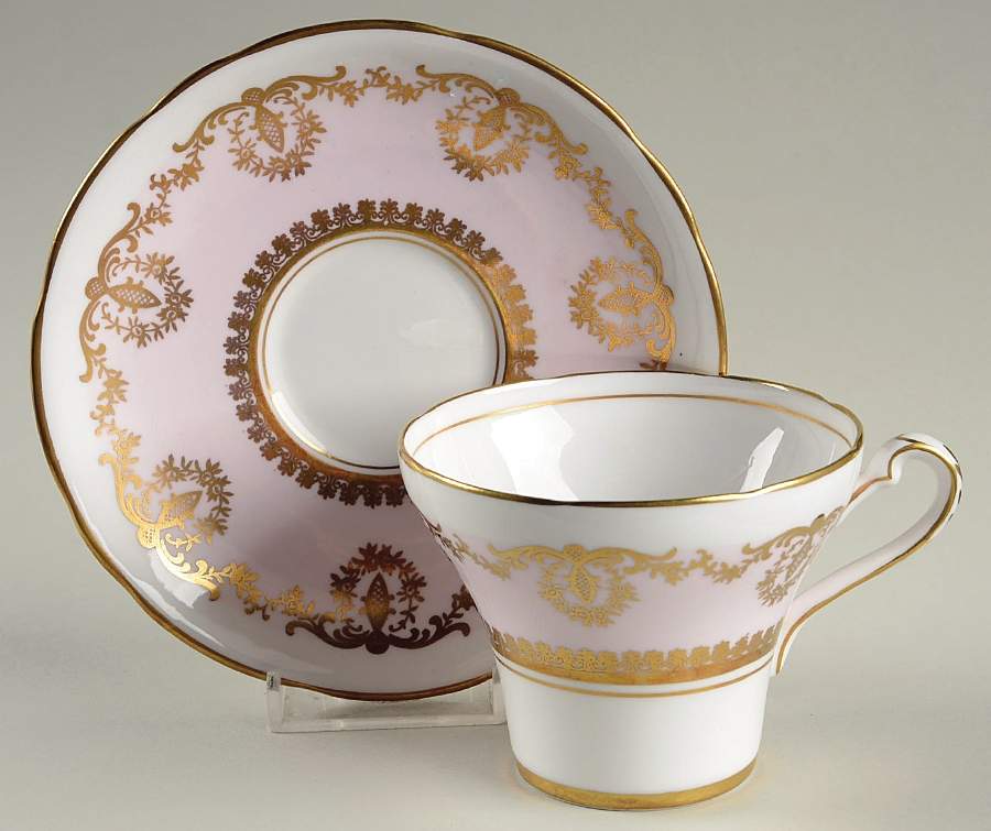 8738 Footed Cup & Saucer Set by Royal Stafford-1
