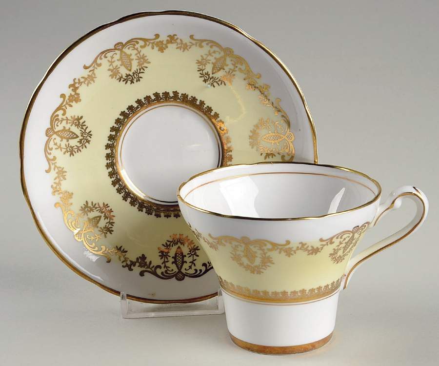 8738 Footed Cup & Saucer Set by Royal Stafford-1