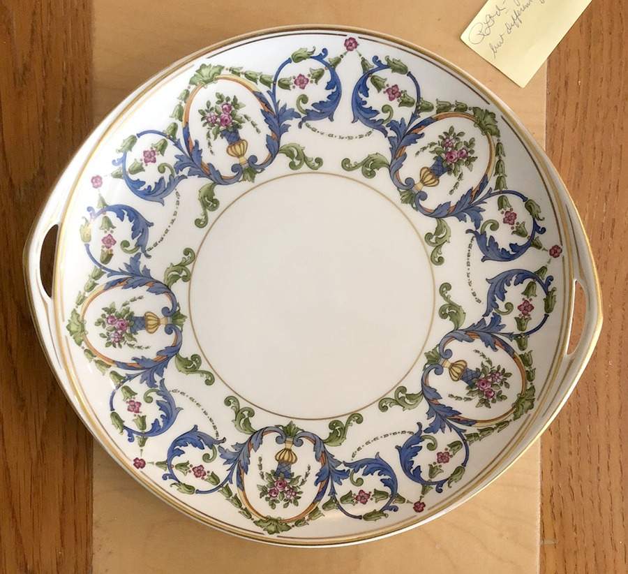 1980 Handled Cake Plate by Rosenthal - Continental-1