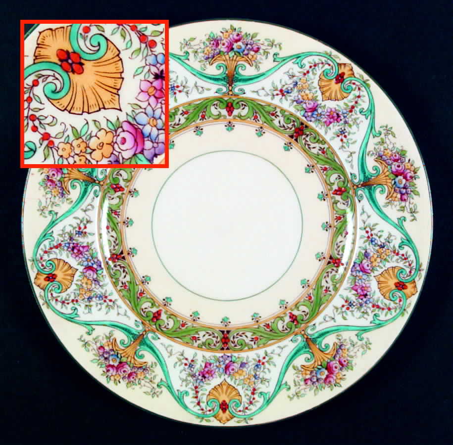 Z497-1 Dinner Plate by Royal Worcester-1