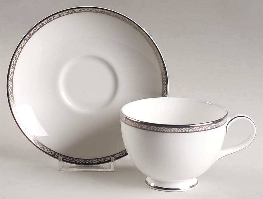 Coleridge Footed Cup & Saucer Set by Royal Doulton-1