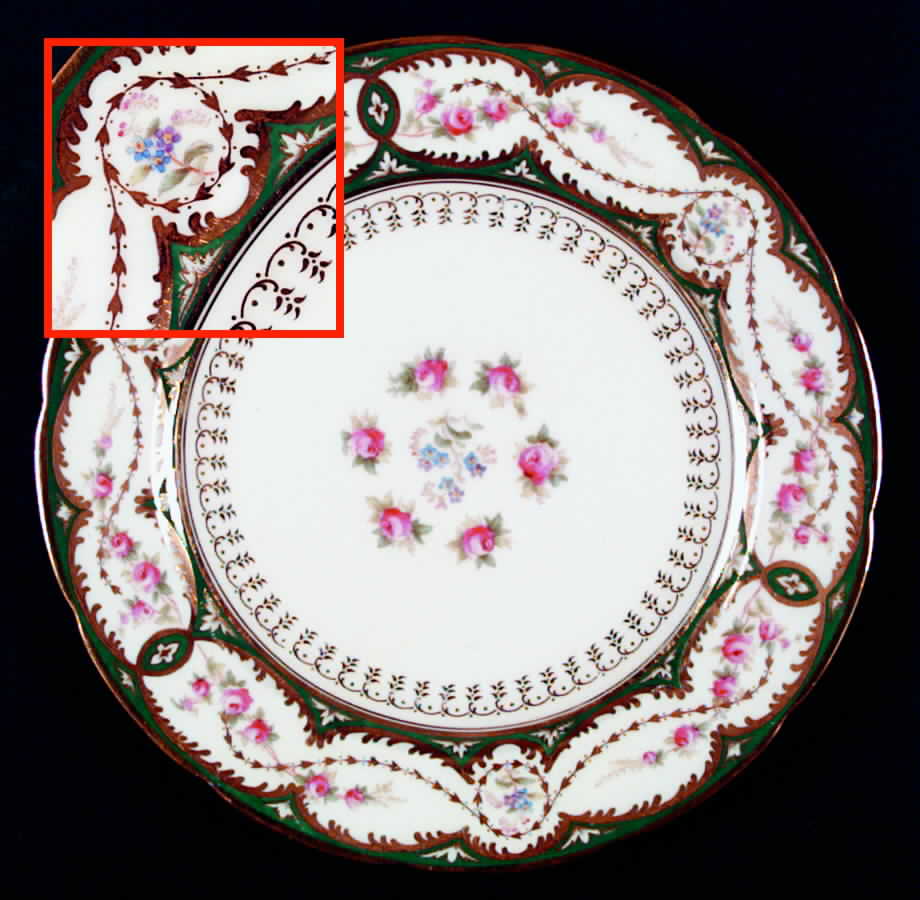 L493 Luncheon Plate by Royal Cauldon-1