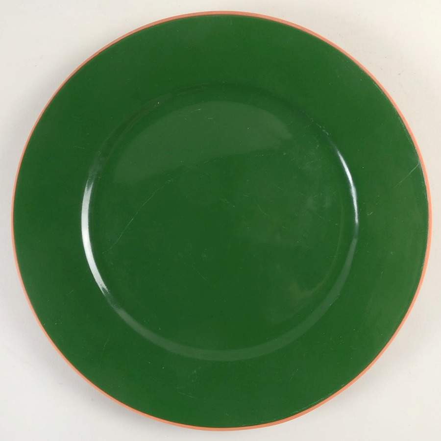 Terra Rosa Hunter Green 12" Chop Plate (Round Platter) by Reco-1