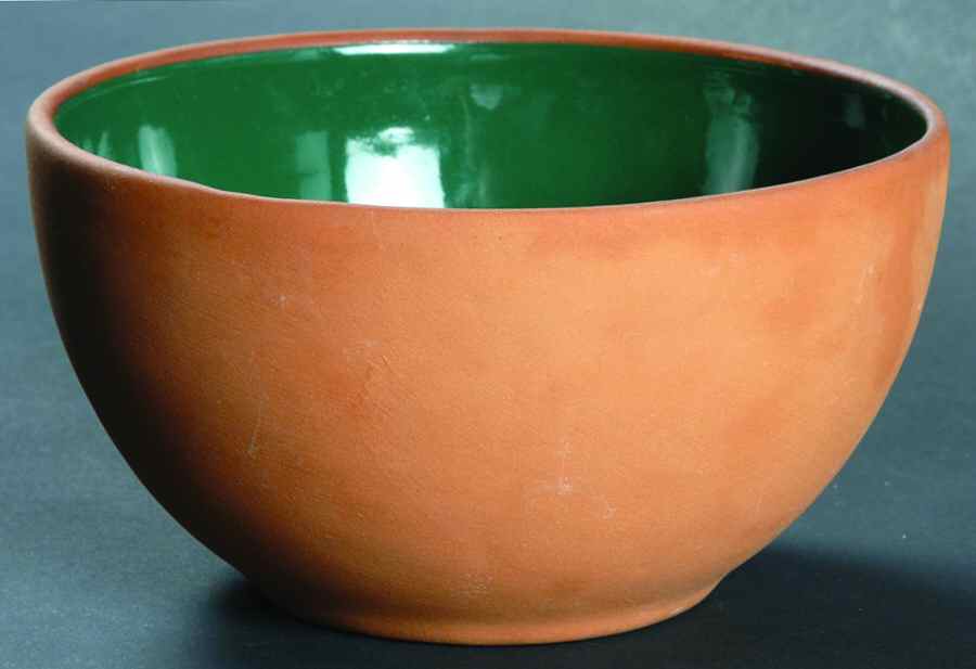 Terra Rosa Hunter Green Individual Salad Bowl by Reco-1