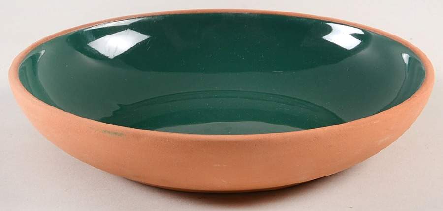 Terra Rosa Hunter Green 8" Individual Pasta Bowl by Reco-1