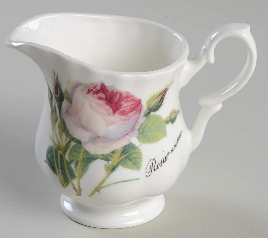 Redoute Roses Creamer by Roy Kirkham-1