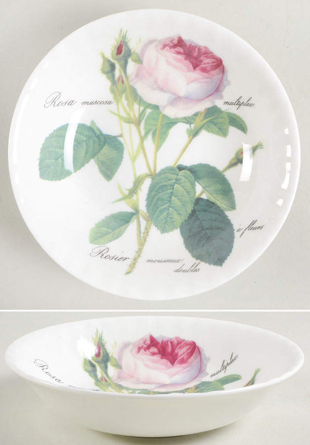 Redoute Roses Oatmeal Bowl by Roy Kirkham-1